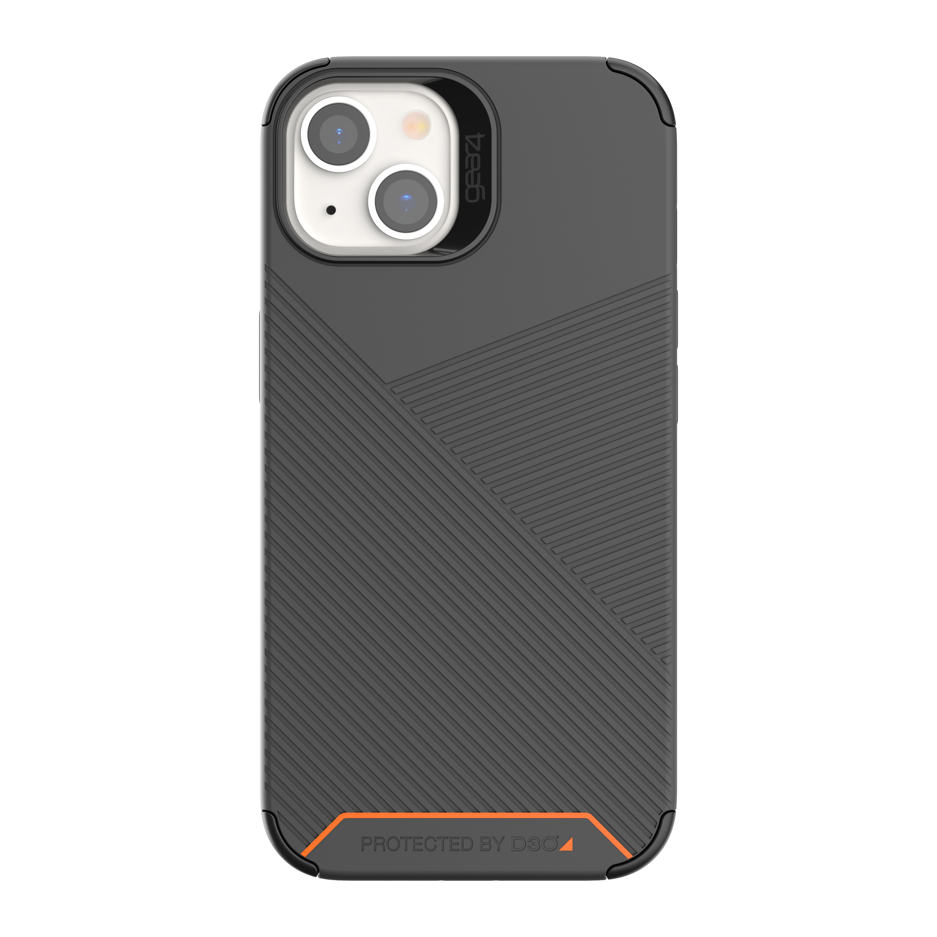 GEAR4 D3O Cases Denali, Backcover, Apple, iPhone 13, Schwarz