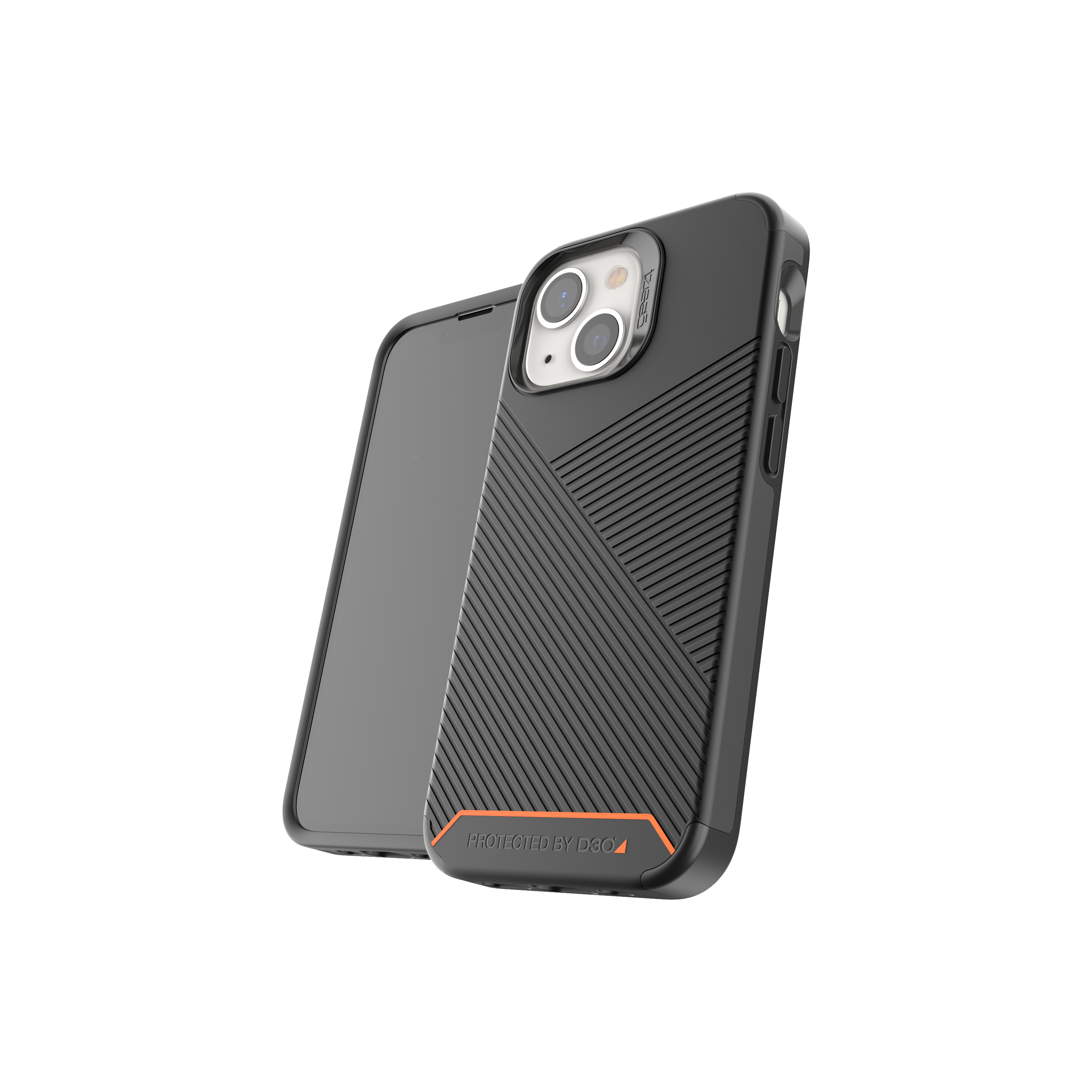 GEAR4 D3O Cases Denali, Backcover, Apple, iPhone 13 mini, Schwarz