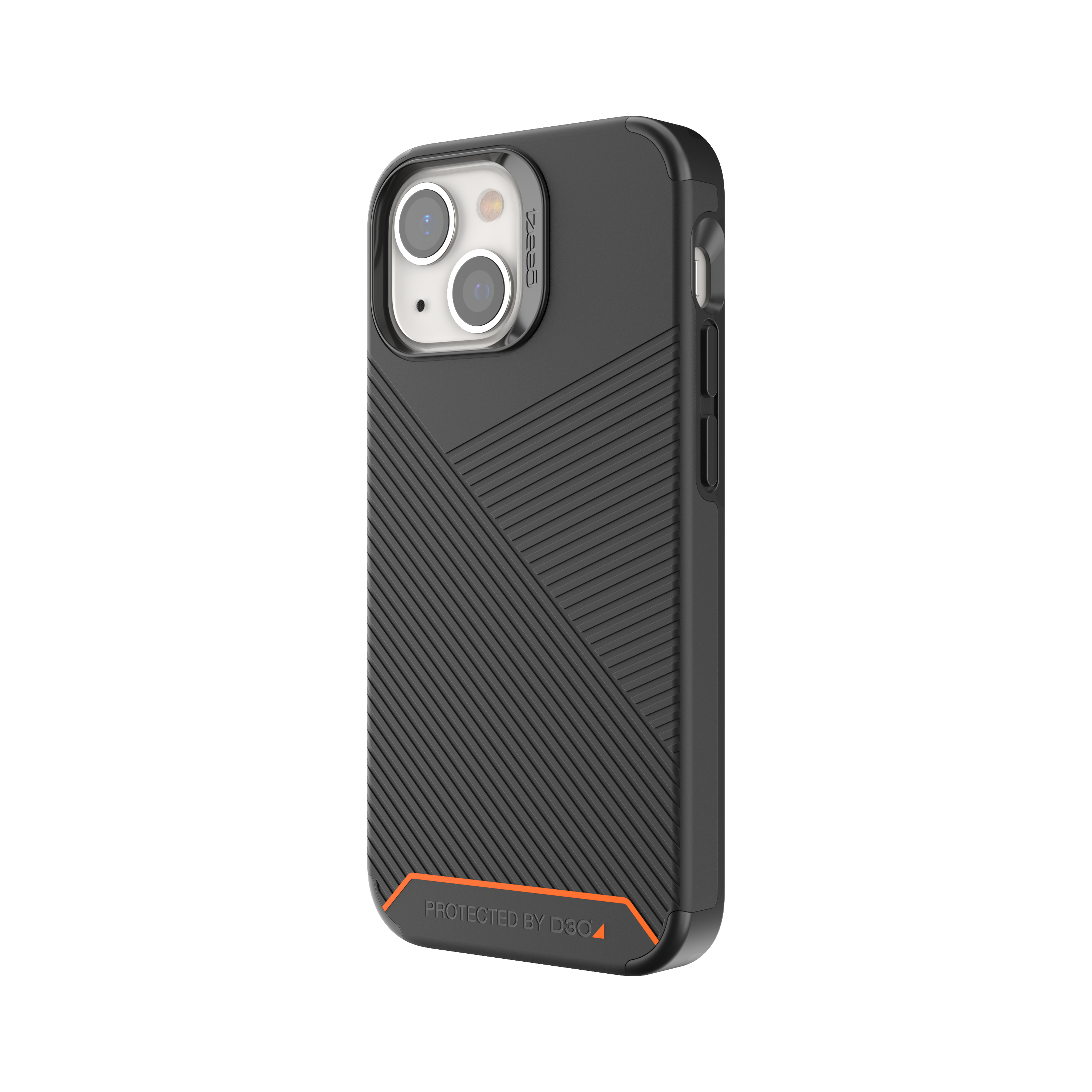 GEAR4 D3O Cases Denali, Backcover, Apple, iPhone 13 mini, Schwarz