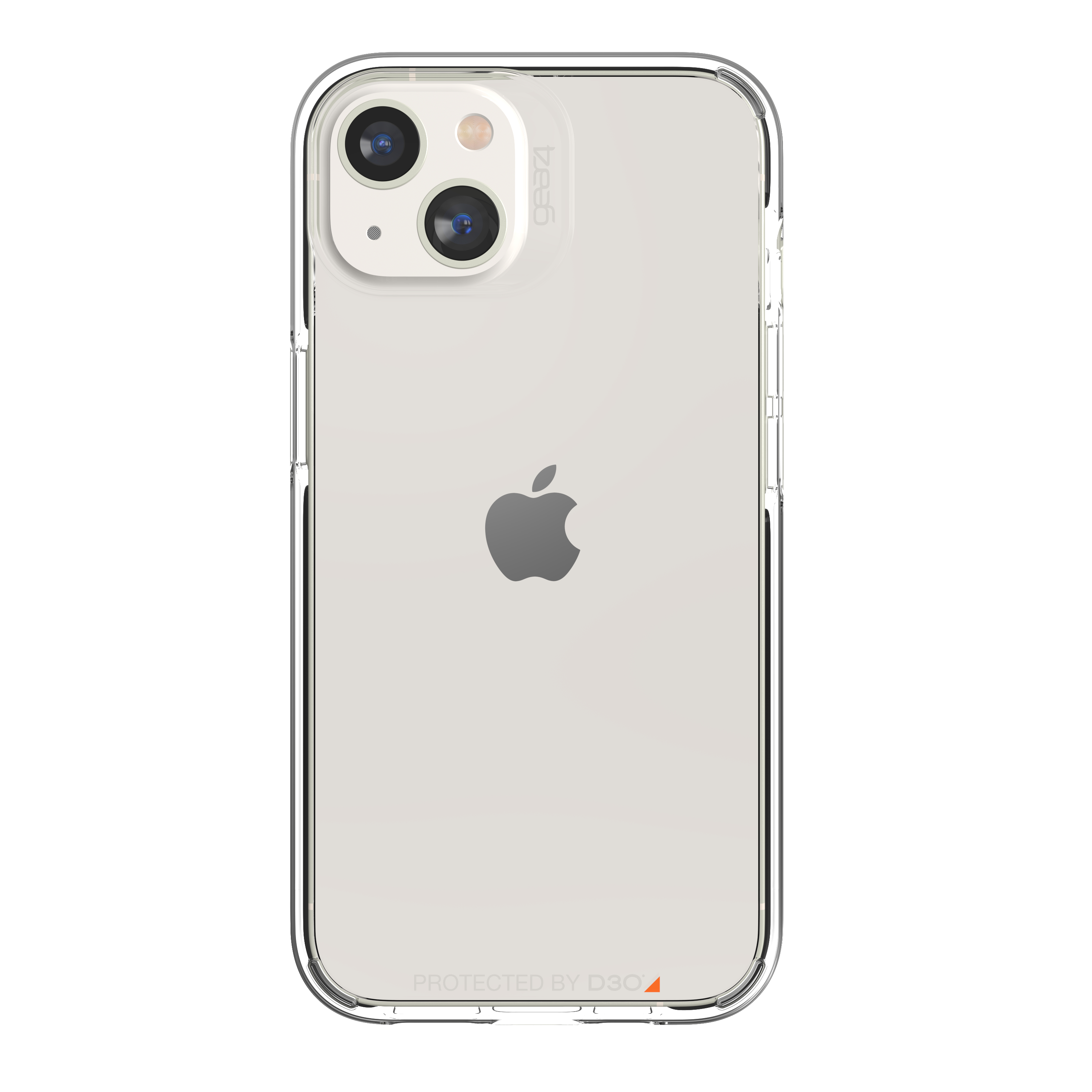 GEAR4 D3O Cases Santa Cruz, Backcover, Apple, iPhone 13, Schwarz