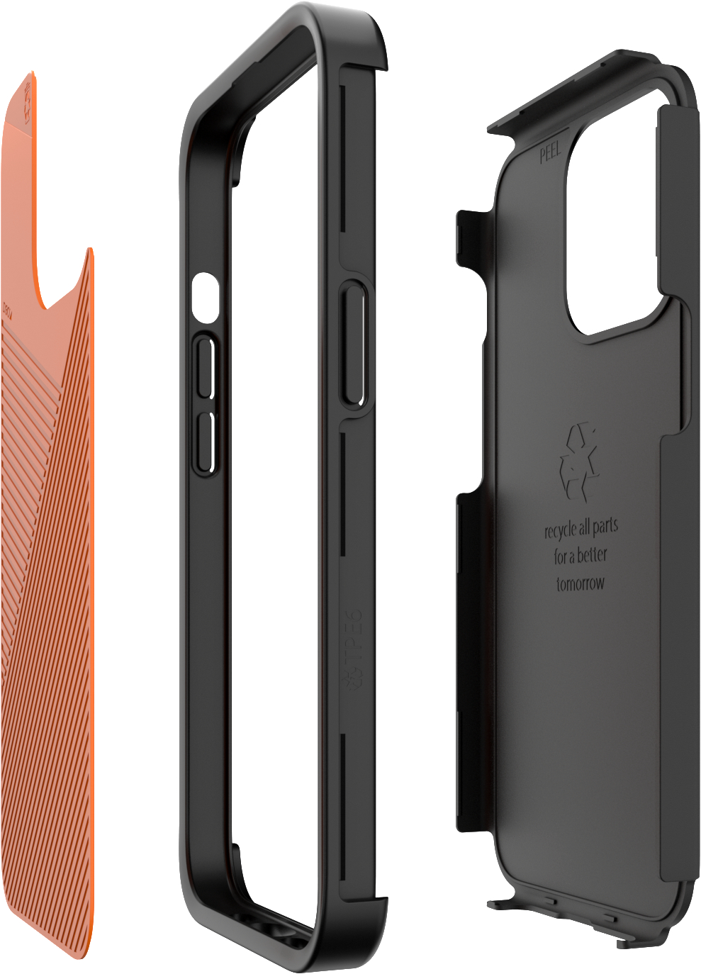 Cases Apple, iPhone Schwarz GEAR4 Backcover, 13 Max, Pro Denali,