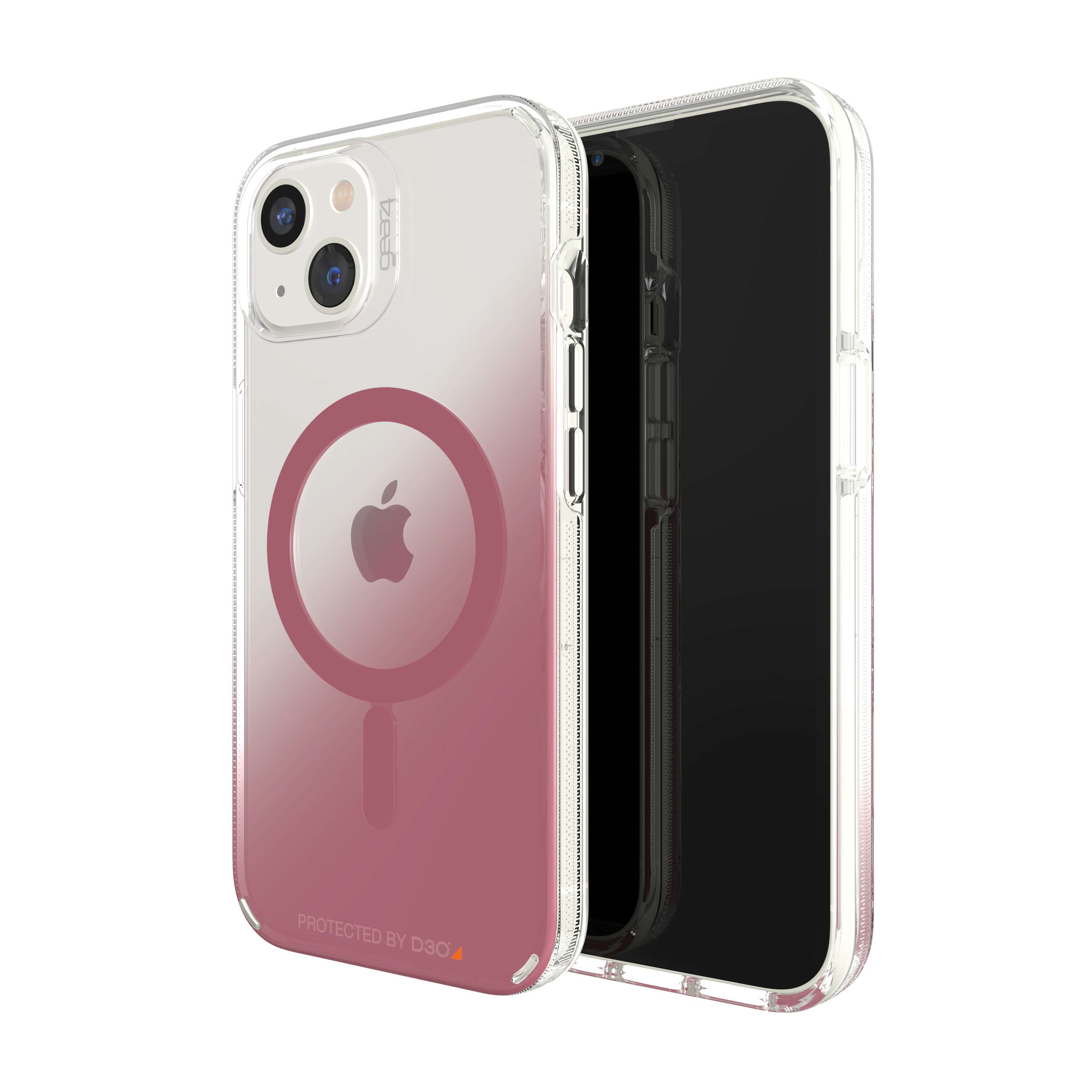 GEAR4 D3O Cases Milan, Backcover, iPhone 13, Apple, Rosé