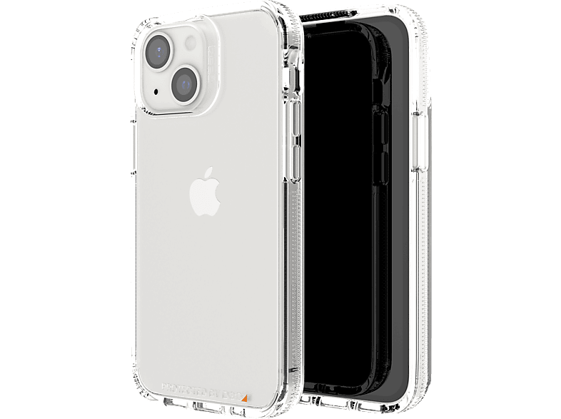 GEAR4 D3O Cases Crystal Palace, Backcover, Apple, iPhone 13 mini, Transparent