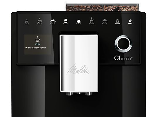 MELITTA F630-102 CI Touch - Kaffeevollautomat (Schwarz)