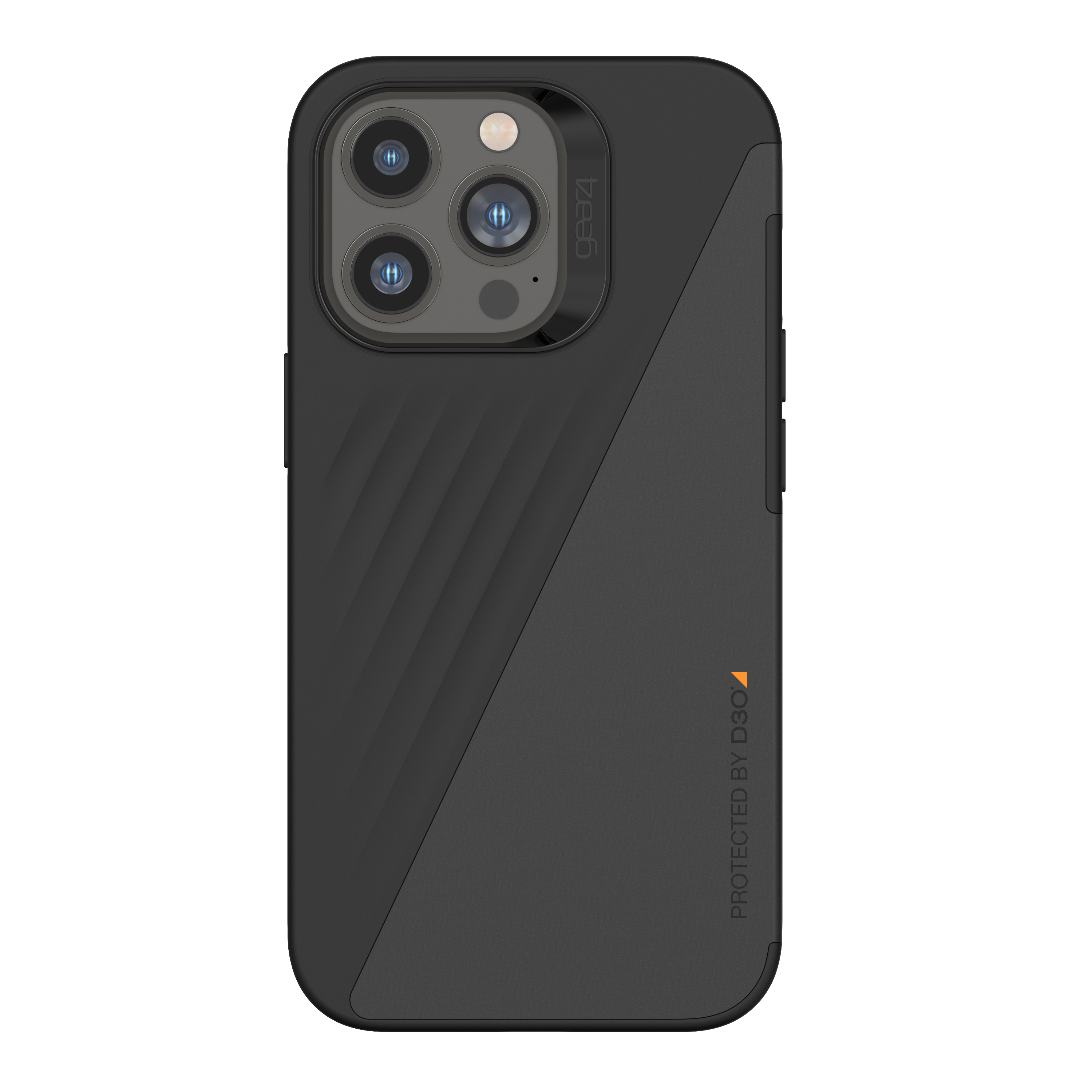 GEAR4 D3O Cases Brooklyn Snap, Backcover, Apple, iPhone 13 Pro, Schwarz