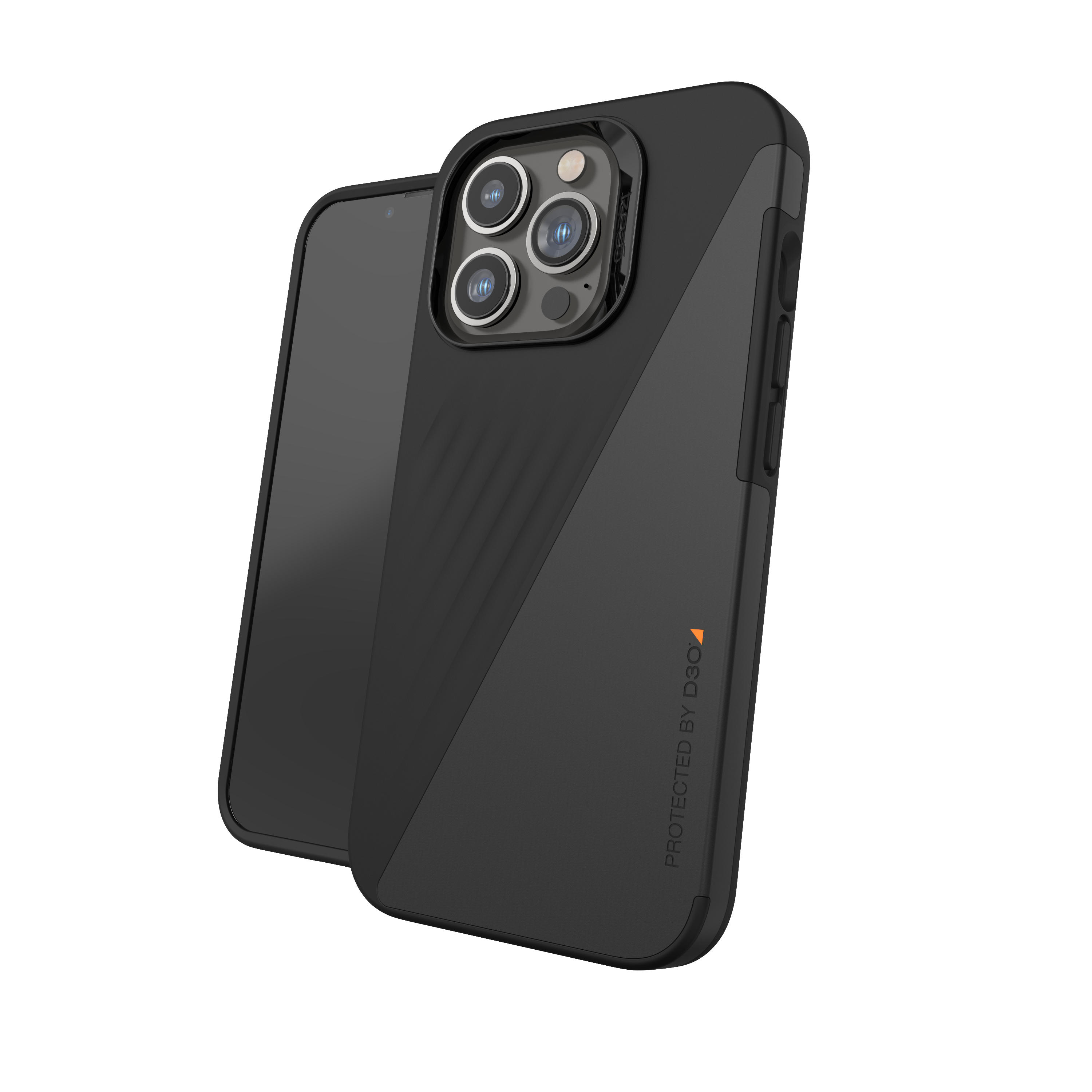 GEAR4 D3O Cases Brooklyn Snap, Backcover, Apple, iPhone 13 Pro, Schwarz