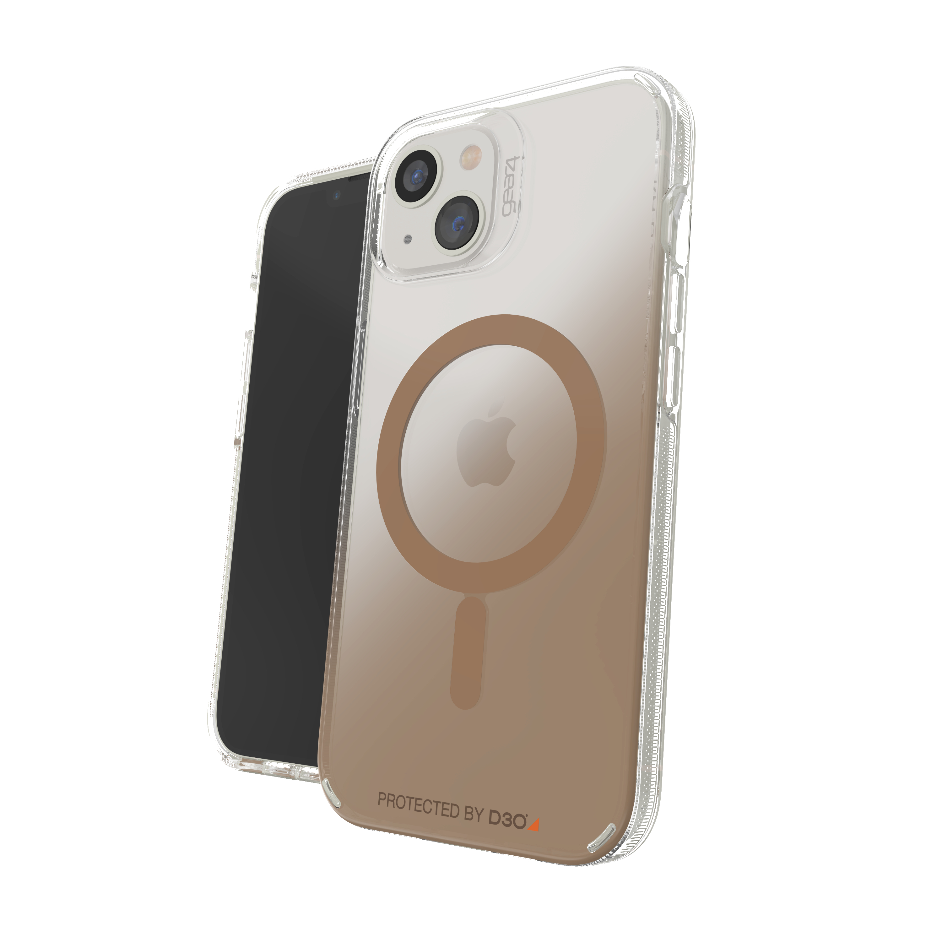 GEAR4 D3O Cases Milan Snap, Backcover, Apple, iPhone 13, Gold