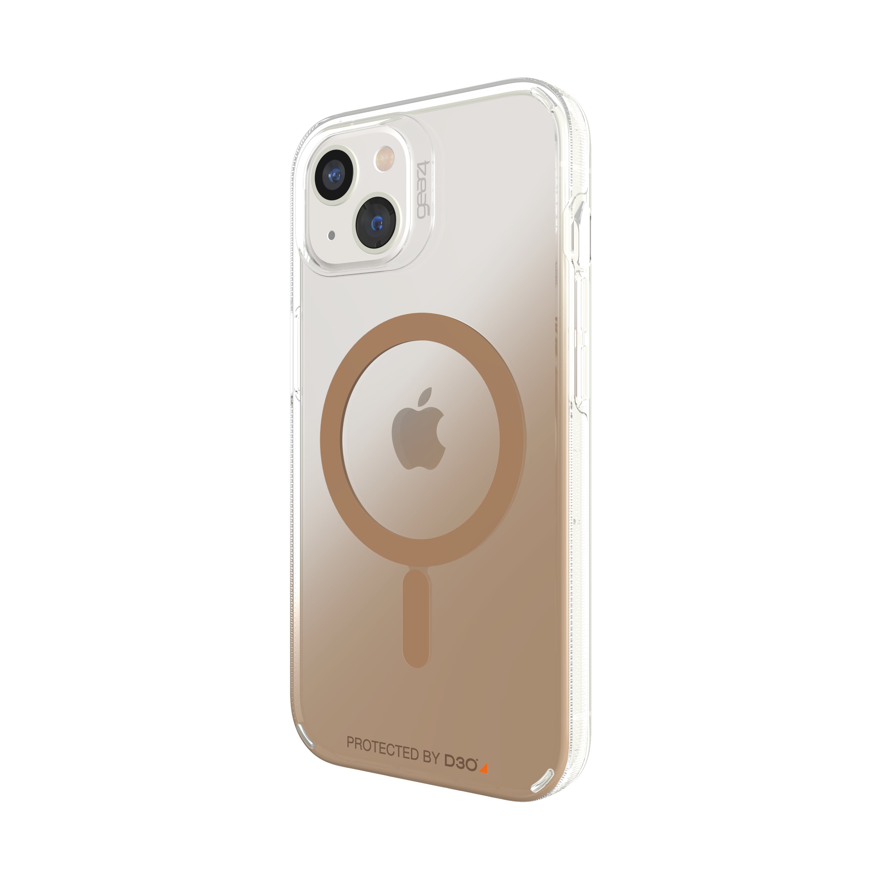 GEAR4 D3O Cases Milan Snap, Backcover, Apple, iPhone 13, Gold