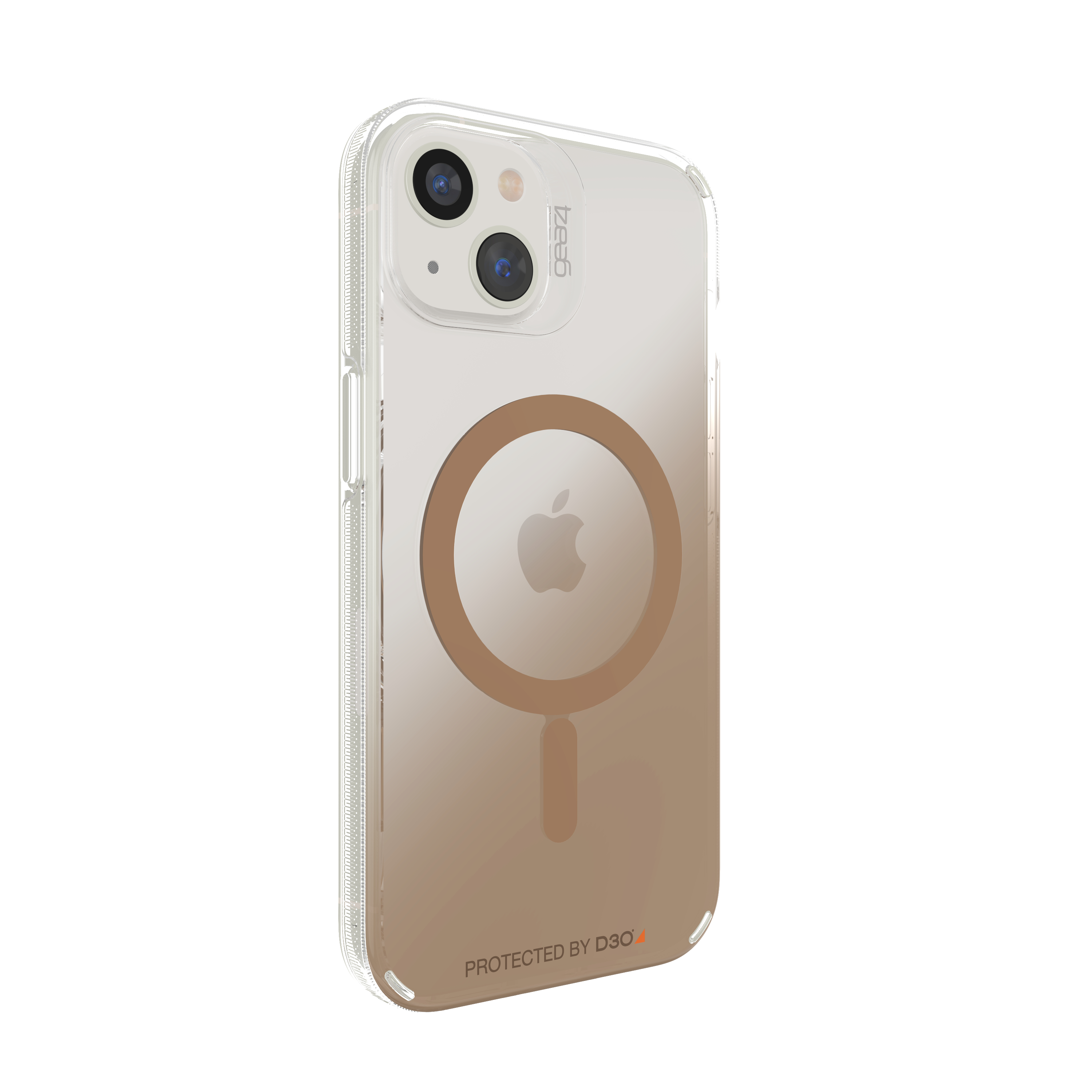 GEAR4 D3O Cases Milan Snap, Backcover, Apple, iPhone 13, Gold