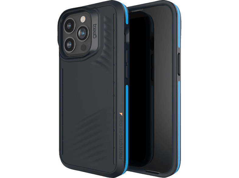 GEAR4 D3O Cases Vancouver, Backcover, Apple, Schwarz iPhone 13 Pro