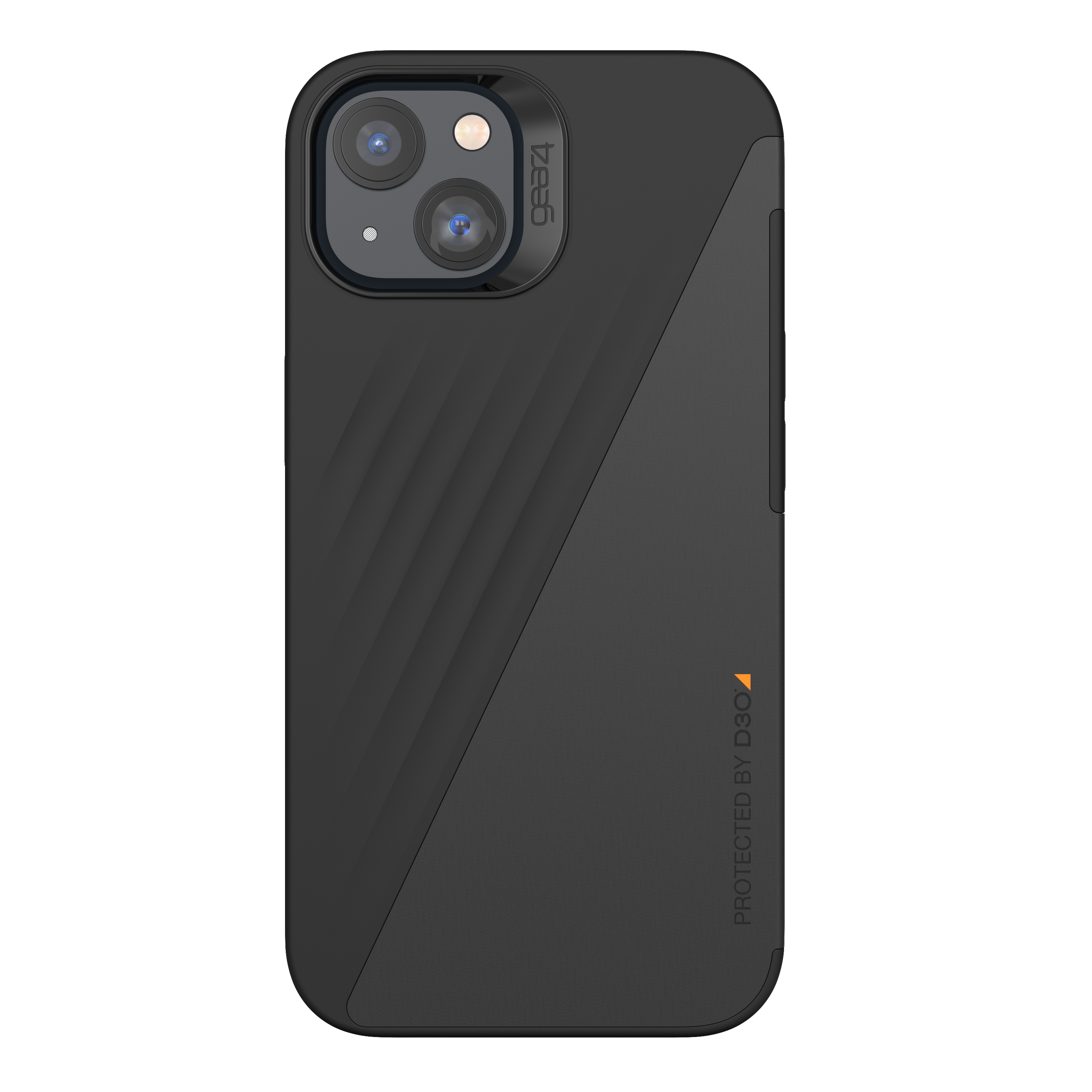GEAR4 D3O Cases Brooklyn, Backcover, Apple, iPhone 13, Schwarz