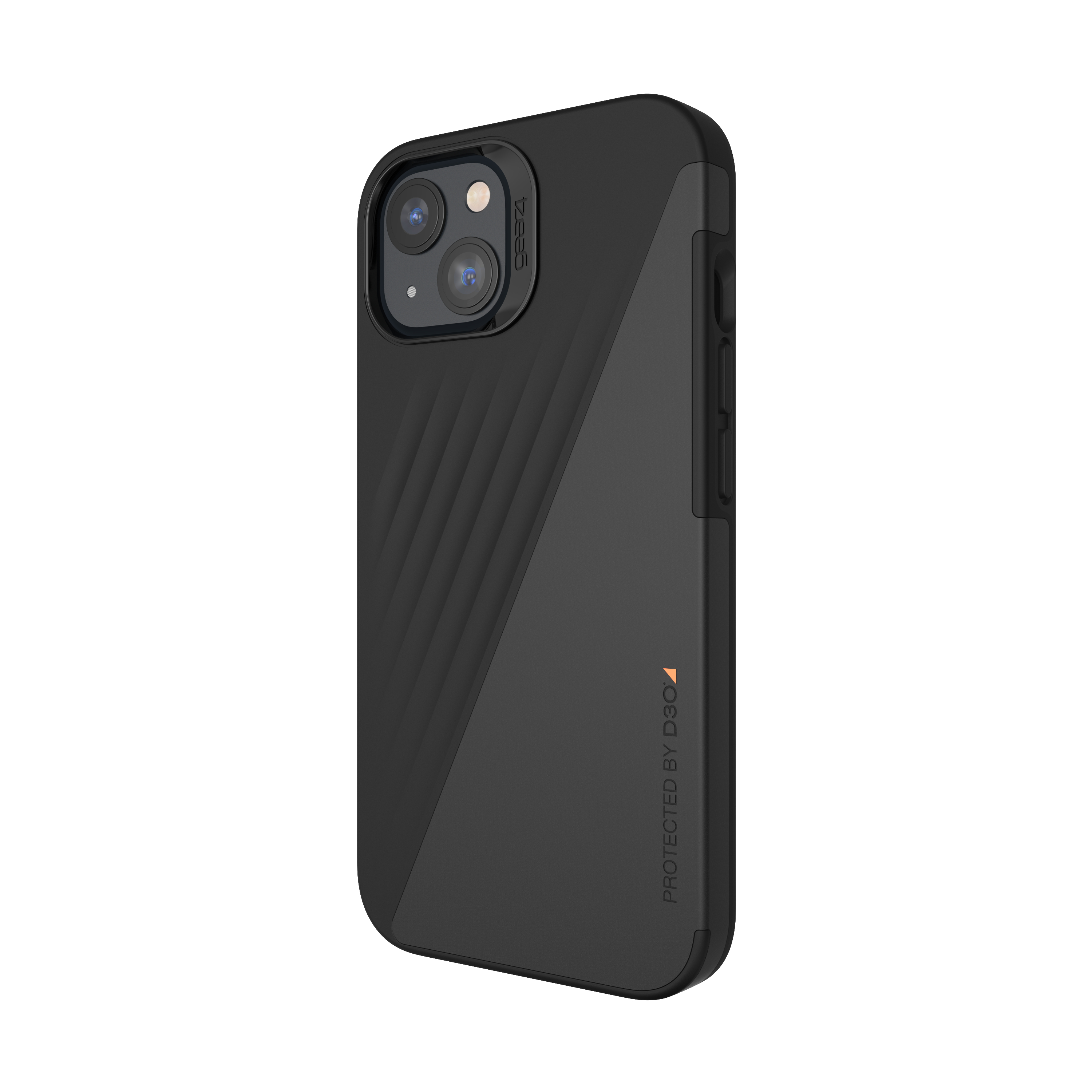 GEAR4 D3O Cases Brooklyn, Backcover, Apple, iPhone 13, Schwarz