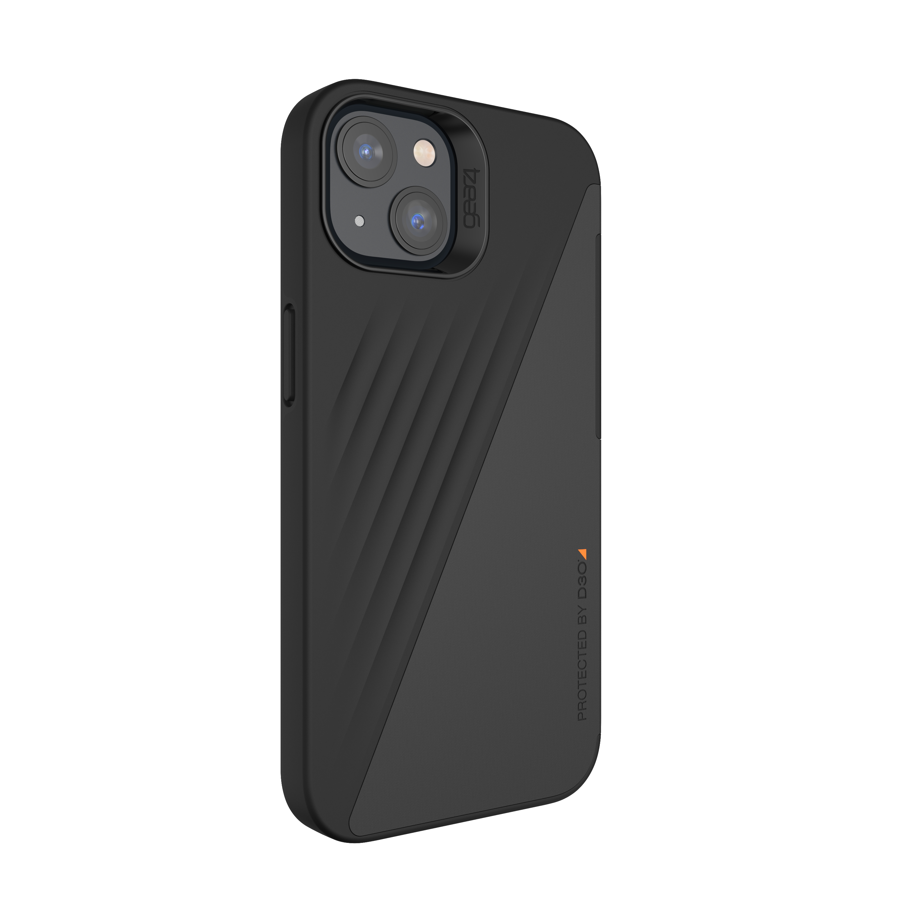 GEAR4 D3O Cases Brooklyn, Backcover, Apple, iPhone 13, Schwarz