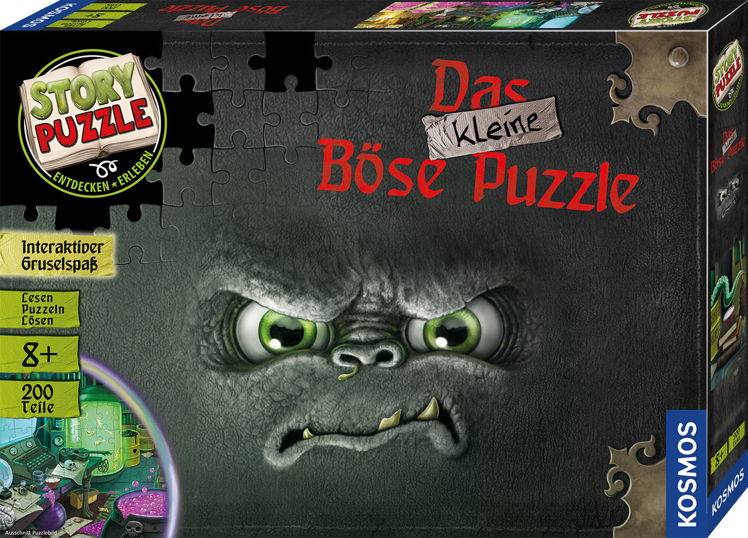 KOSMOS Story Puzzle: Das kleine Mehrfarbig Puzzle Puzzle böse