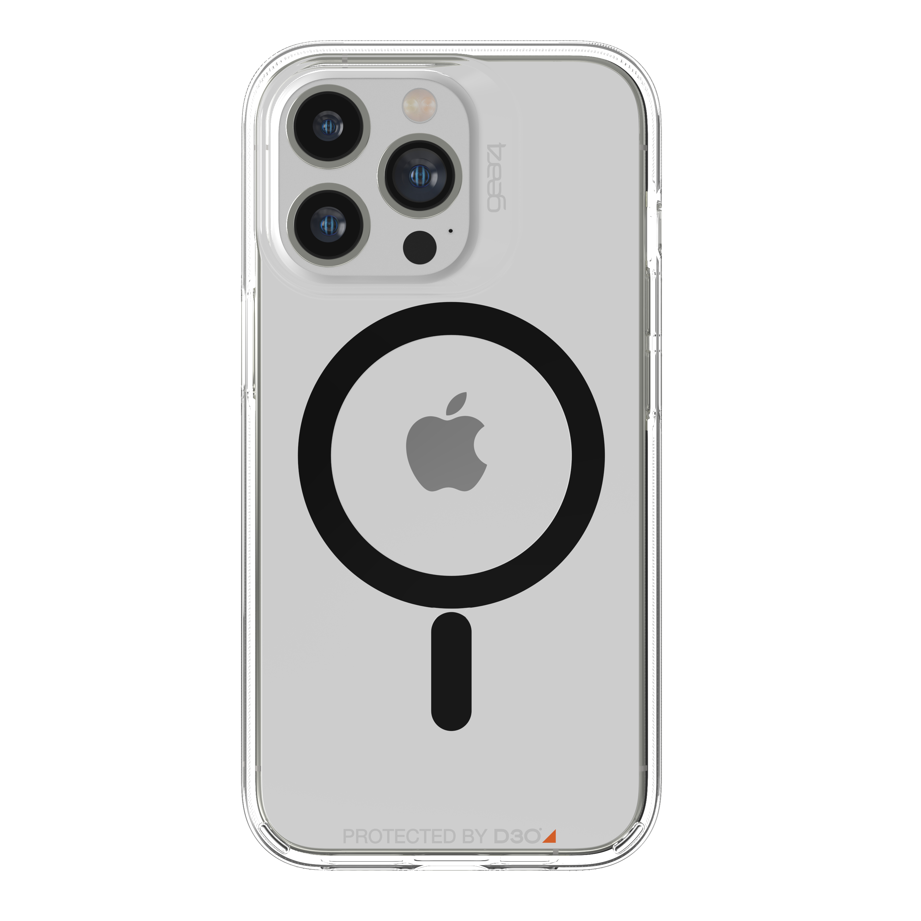 GEAR4 D3O Cases Santa Cruz Snap, Backcover, Apple, iPhone 13 Pro, Schwarz