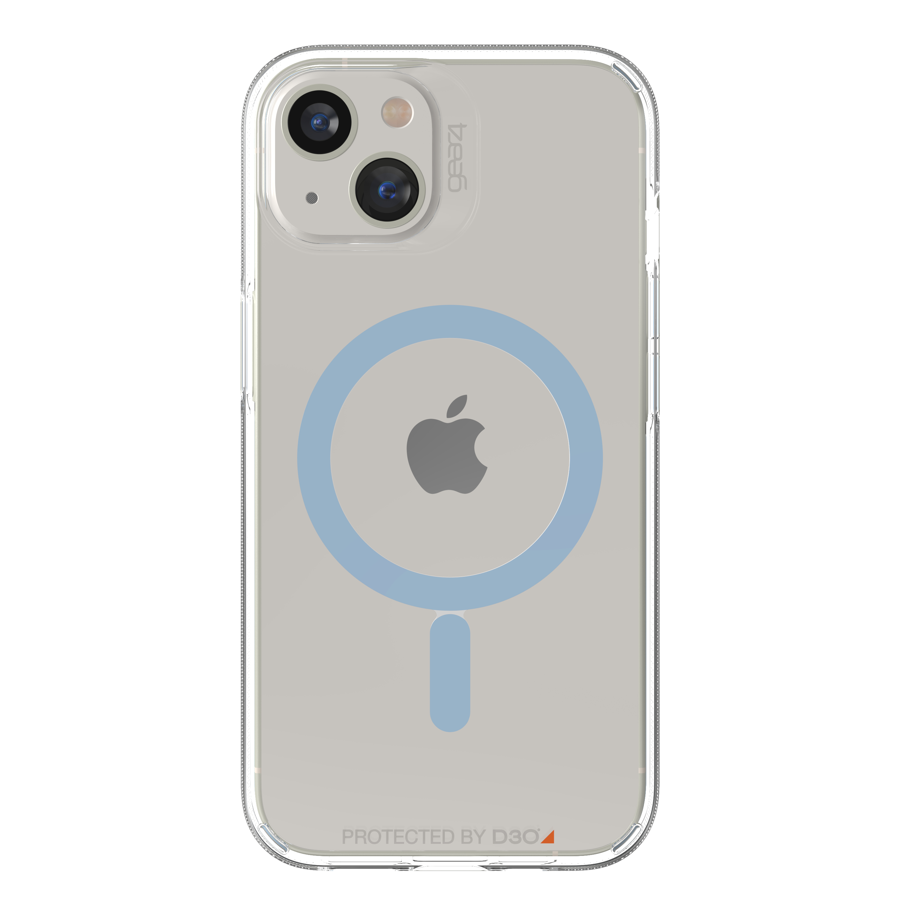 GEAR4 D3O Cases Santa Cruz Snap, Backcover, Apple, iPhone 13, Blau