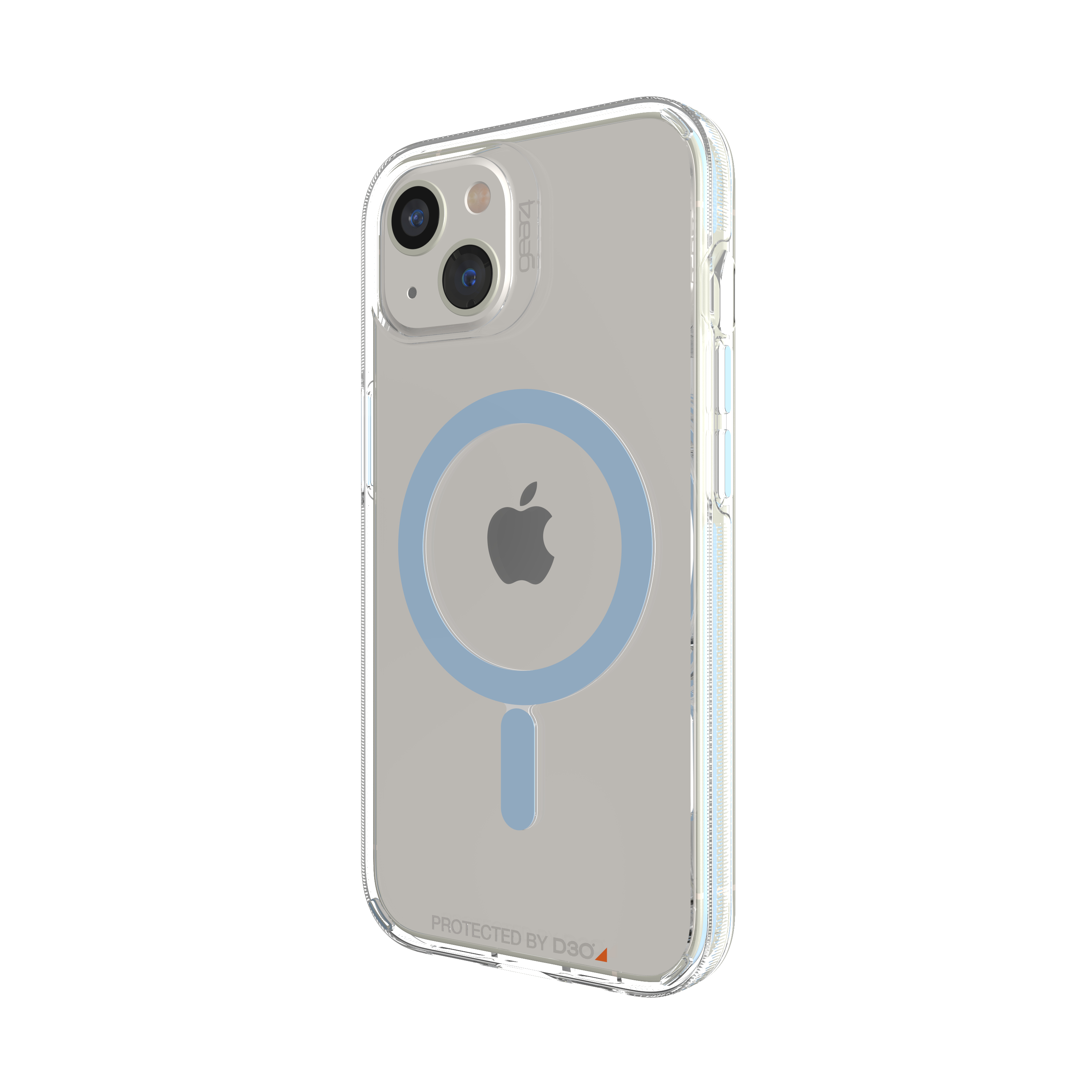 GEAR4 D3O Cases Santa Cruz Snap, Backcover, Apple, iPhone 13, Blau