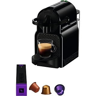 Cafetera de cápsulas - Nespresso® De'Longhi Inissia EN80.B, 1260 W, 19 bar, 0.7 l, Calentamiento 25 s, Apagado automático, Negro