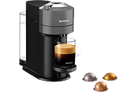 Cafetera de cápsulas - Nespresso® De Longhi Vertuo Next ENV120.GY, 1500 W, 1.1 l, Con cápsulas monodosis, Gris