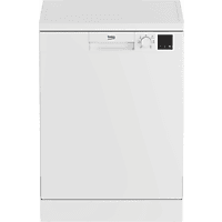 BEKO DVN06430W Geschirrspüler (freistehend, Besteckkorb, 598 mm breit, 47 dB(A), D)