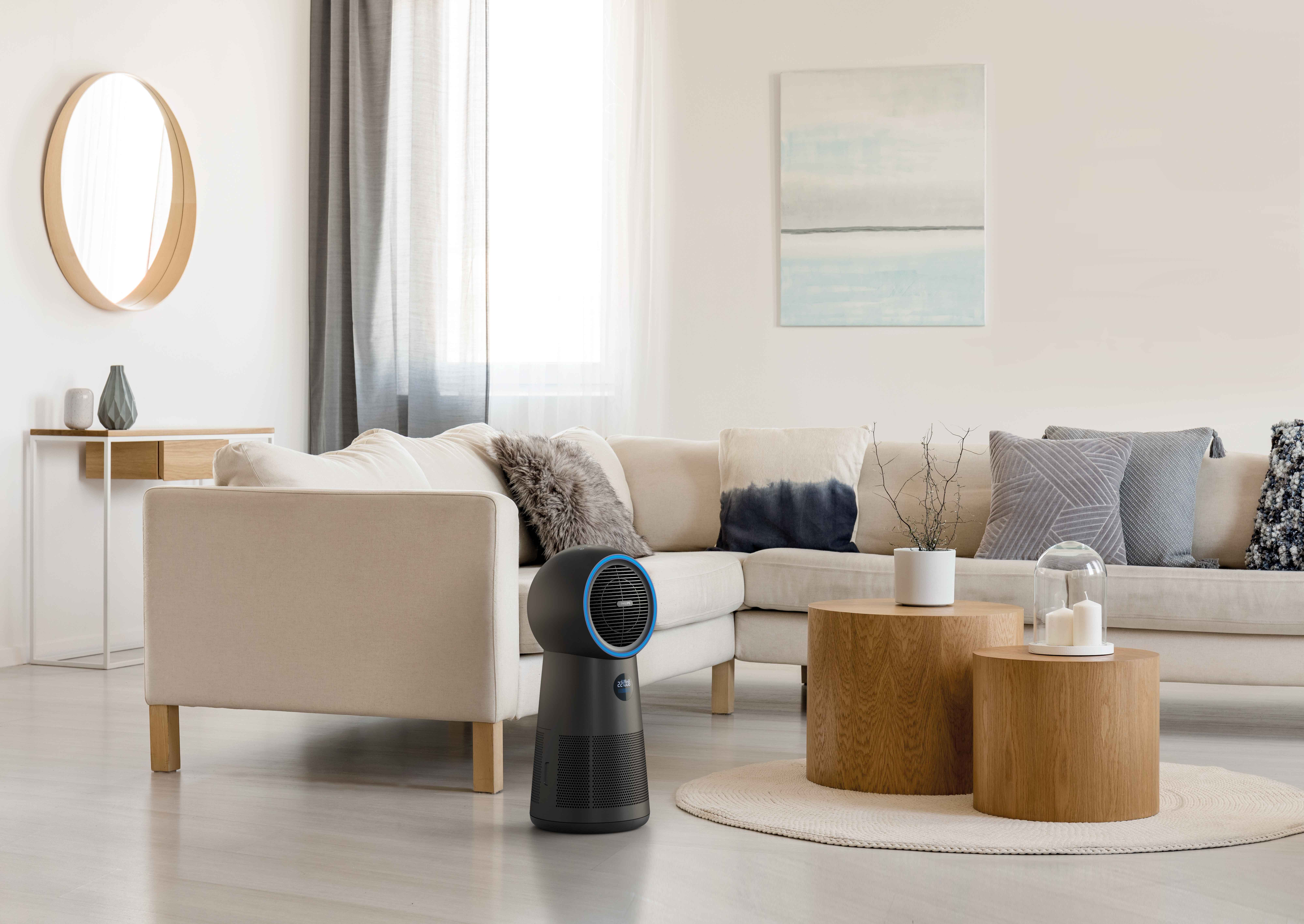 PHILIPS AMF220/15 3'ü 1 Arada Hava Temizleyici Fan ve Isıtıcı