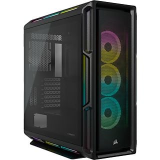 CORSAIR iCUE 5000T RGB Tempered Glass Mid-Tower - PC Gehäuse (Schwarz)