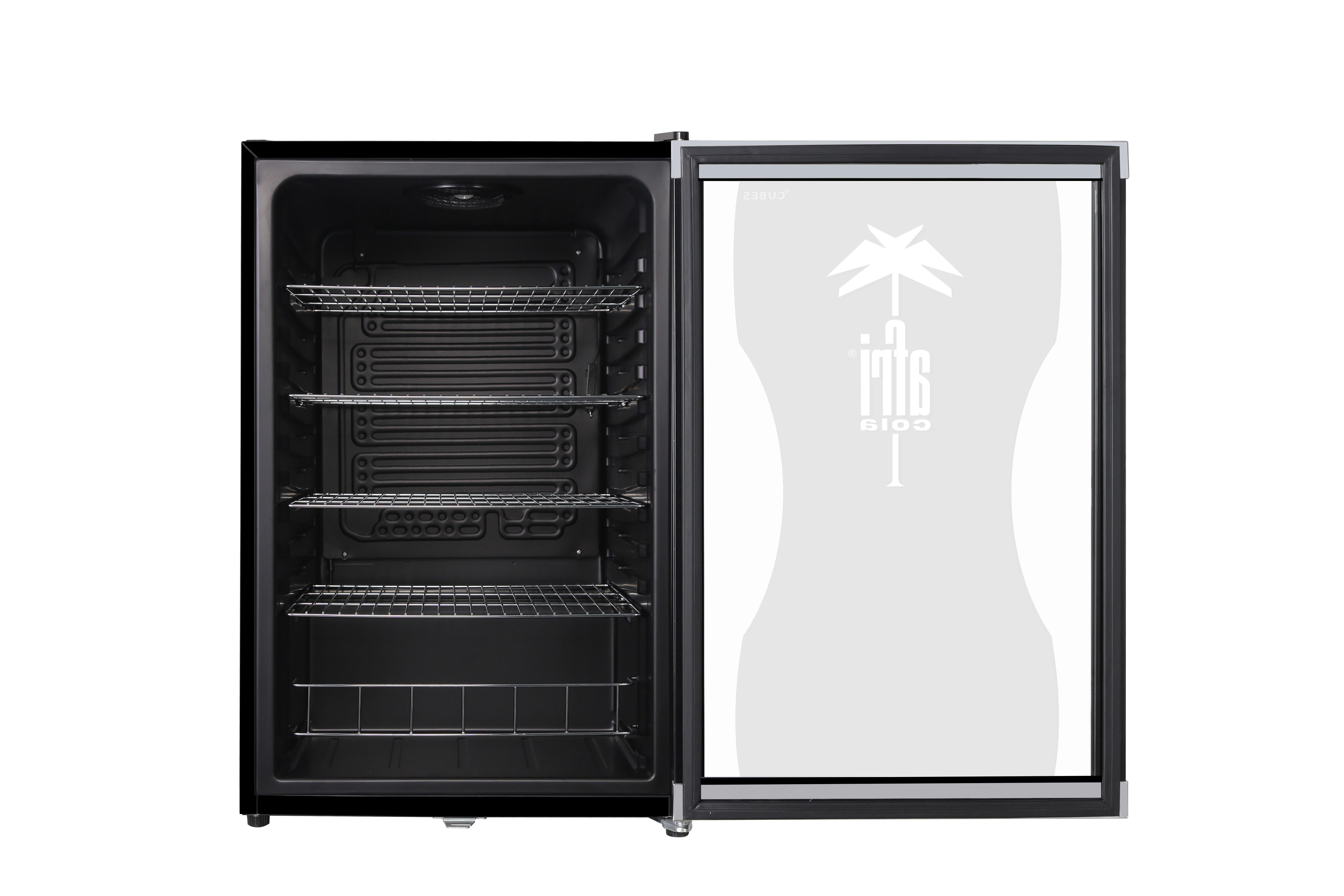 CUBES CC 150 Afri Cola Kühlschrank (115 l, F, 835 mm hoch, Schwarz)