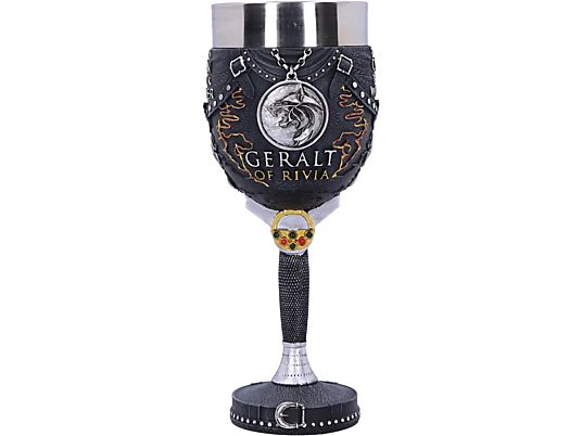NEMESIS NOW The Witcher - Geralt of Rivia Goblet - calice (Multicolore)