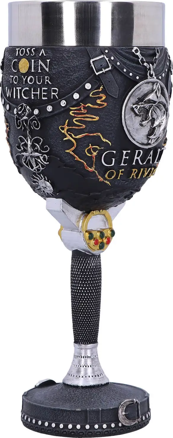 NEMESIS NOW The Witcher - Geralt of Rivia Goblet - calice (Multicolore)
