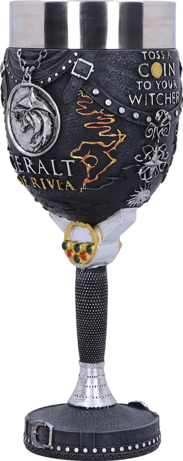 NEMESIS NOW The Witcher - Geralt of Rivia Goblet - calice (Multicolore)