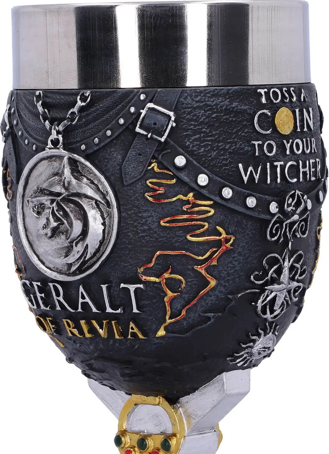 NEMESIS NOW The Witcher - Geralt of Rivia Goblet - calice (Multicolore)
