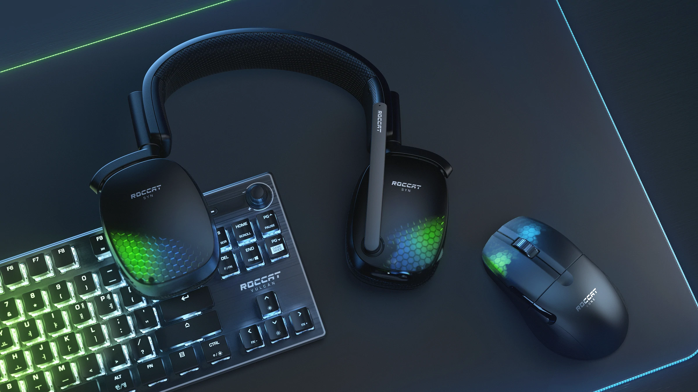ROCCAT Casque gamer sans fil Syn Pro Air Noir (ROCA17.BX.GAHA)