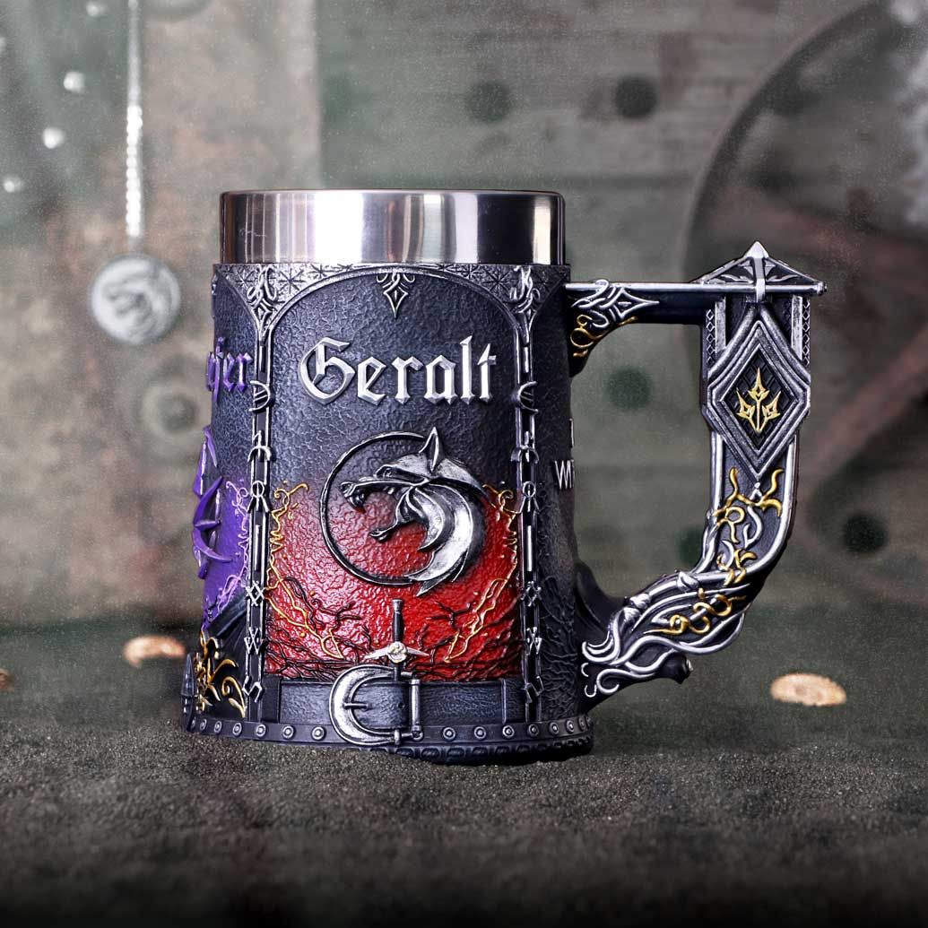 NEMESIS NOW The Witcher - Trinity Tankard - Cruche (Multicolore)