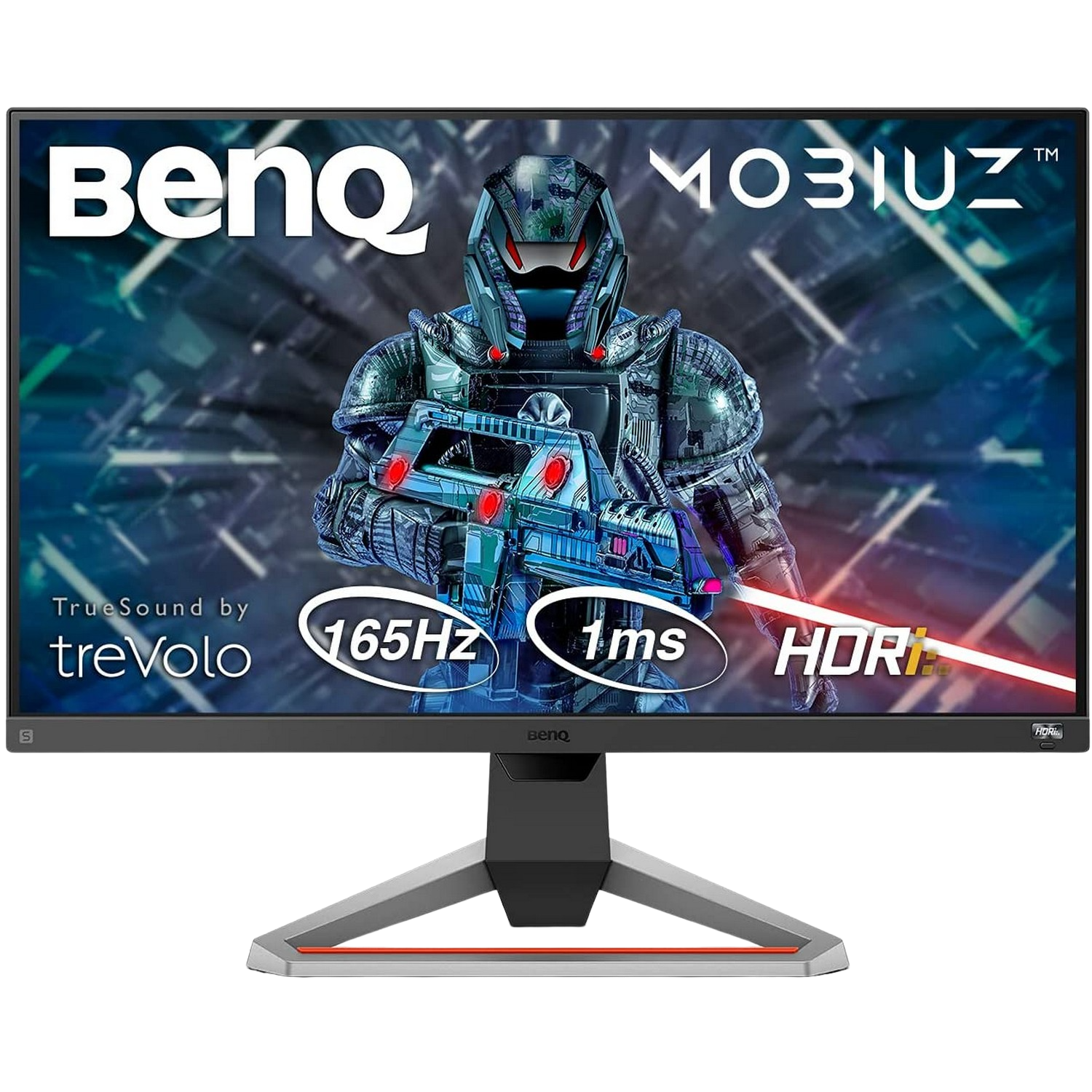 Monitor gaming - BenQ Mobiuz EX2710S, 27" FHD, 1 ms, 165Hz, HDMI, DisplayPort, HDRi, FreeSync Premium, Negro