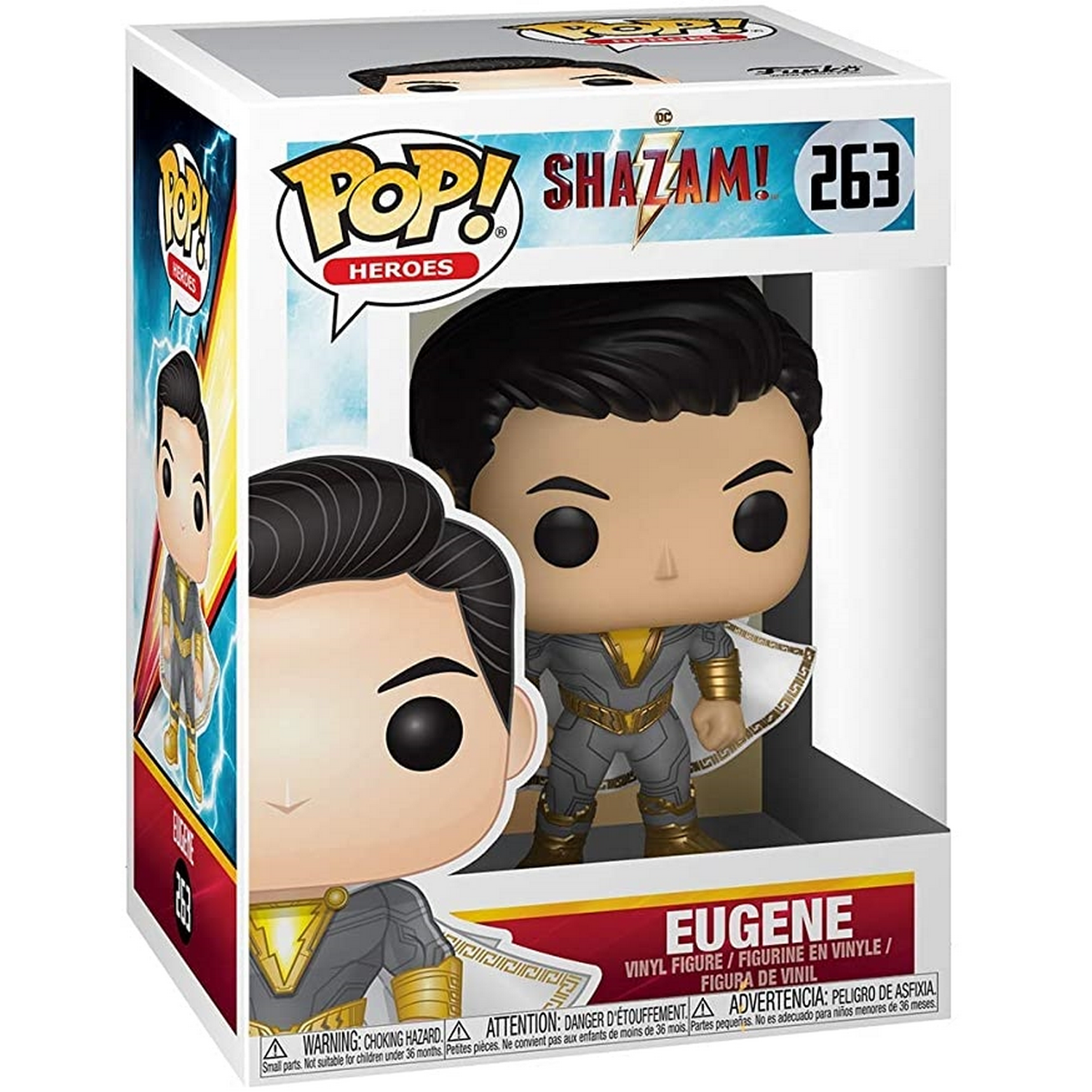 Figura Funko Pop! - Eugene, Shazam!, DC Comics, Vinilo, 9.50 cm, Multicolor
