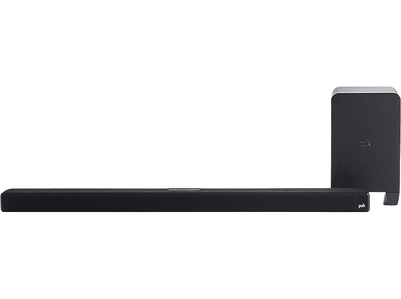 REACONDICIONADO Seminuevo Bueno Barra de sonido - Polk Audio Signa S4, BT, Subwoofer inalámbrico, 160 W, Certificación Dolby Atmos, Negro
