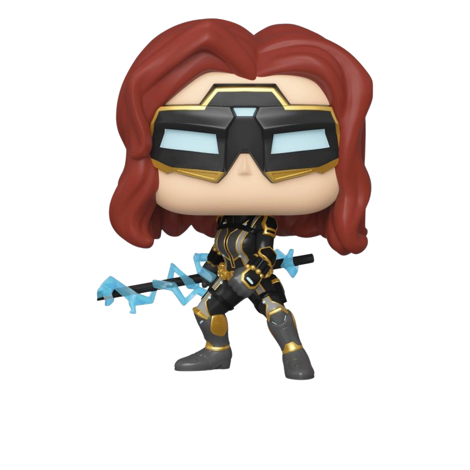 Figura - Funko Pop! Marvel: Avengers Game 2020 Viuda Negra Stark Techsuit, Vinilo, 9.5 cm, Multicolor