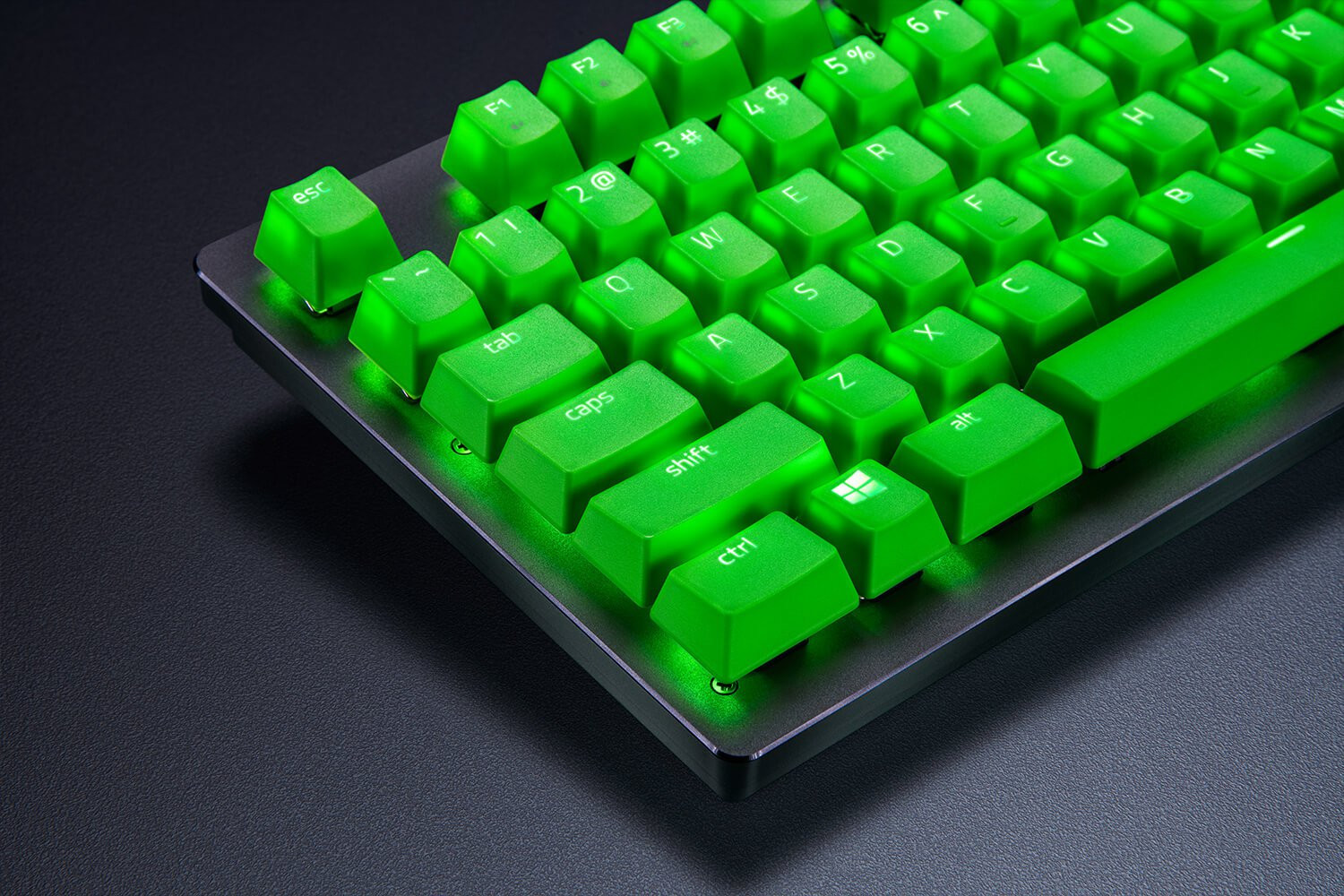 RAZER PBT Keycap Upgrade Set Razer Green (RC21-01490400-R3M1)