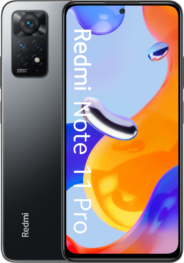 XIAOMI Smartphone Redmi Note 11 Pro 128 GB Graphite Gray (37969)