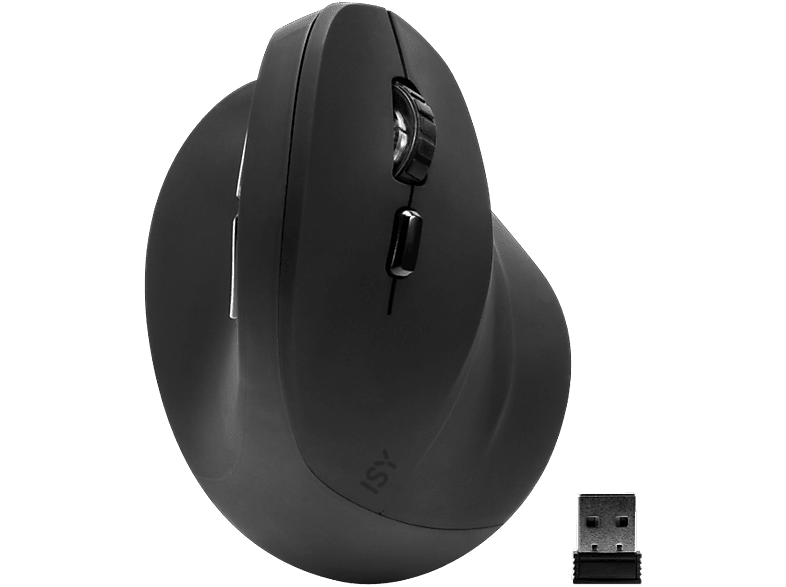 ISY Souris Sans Fil Ergonomic Noir (iem-1000-1)