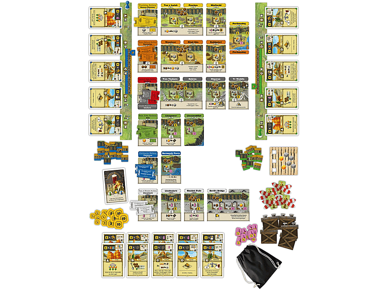 LOOKOUT Foothills Gesellschaftsspiel Mehrfarbig