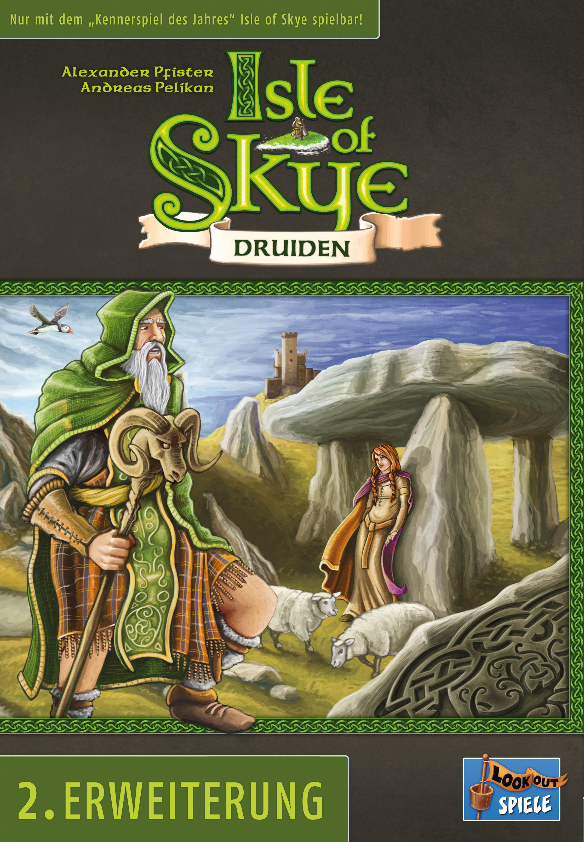 LOOKOUT Isle of Skye Mehrfarbig Druiden Gesellschaftsspiel 