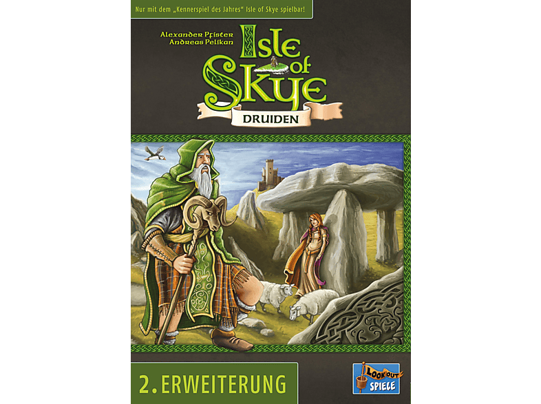 LOOKOUT Isle of Gesellschaftsspiel Druiden Mehrfarbig Skye 