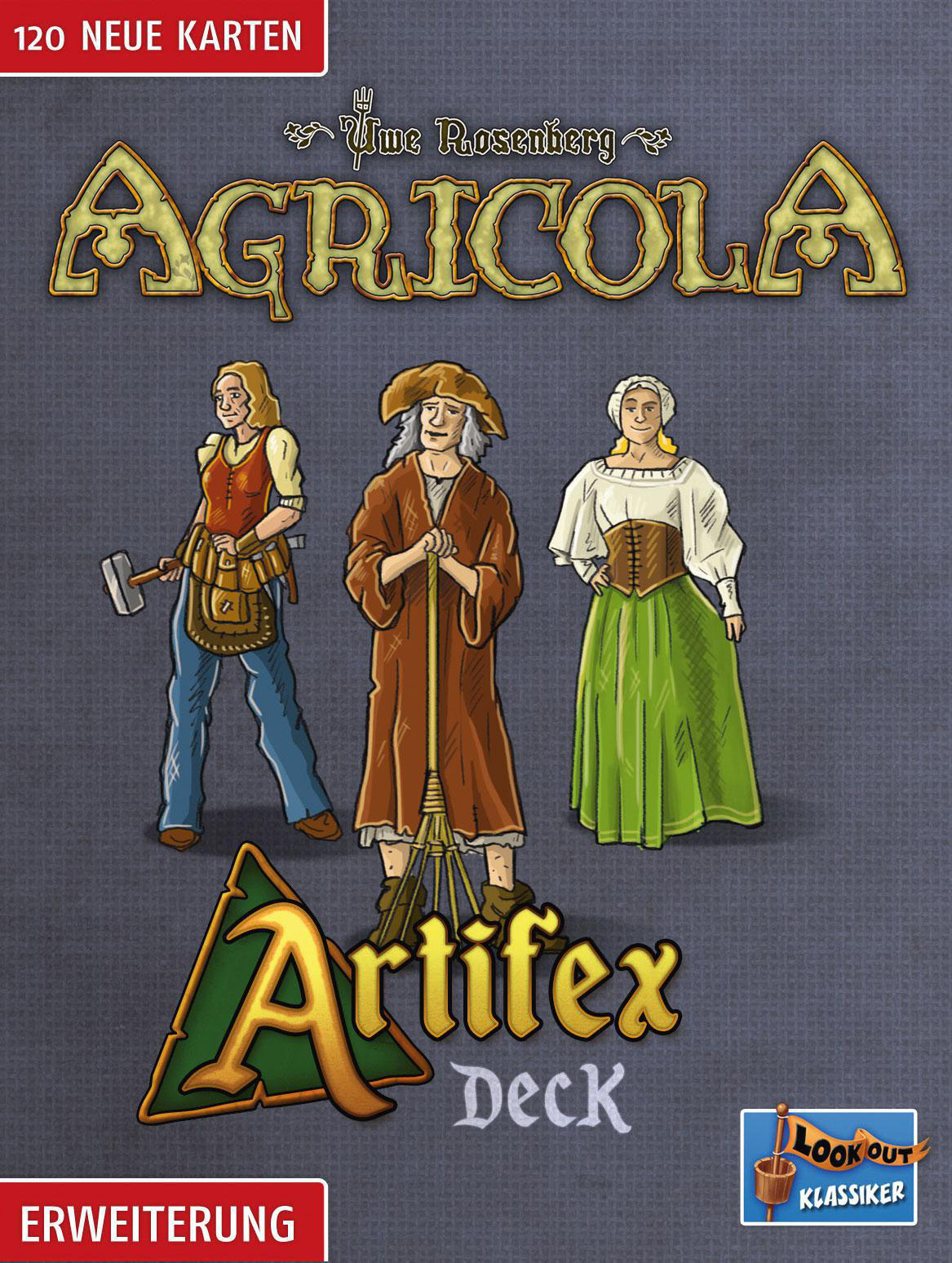 - LOOKOUT Artifex Agricola Deck Mehrfarbig Gesellschaftsspiel