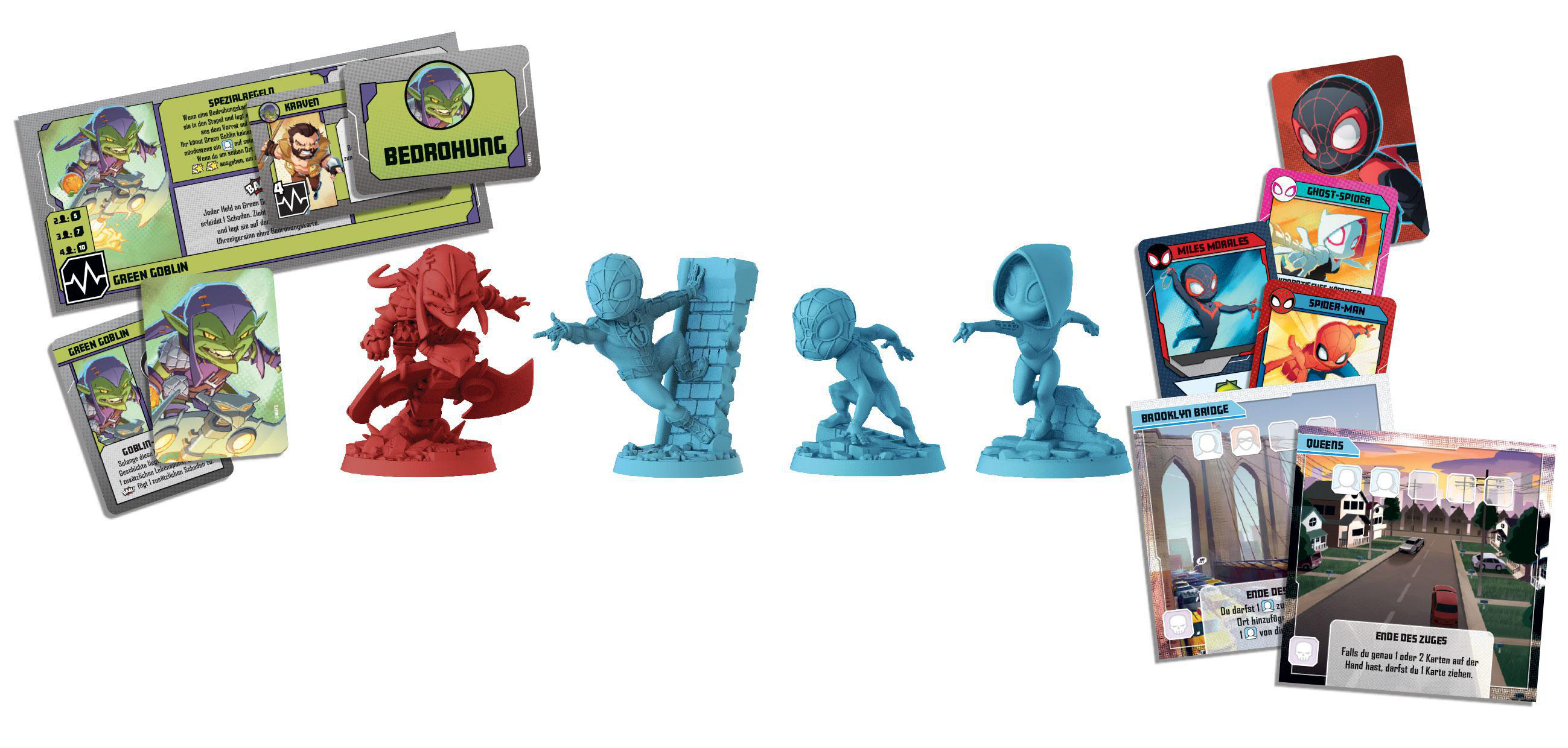 CMON Marvel United - Aufbruch ins Spider-Verse Brettspiel Mehrfarbig