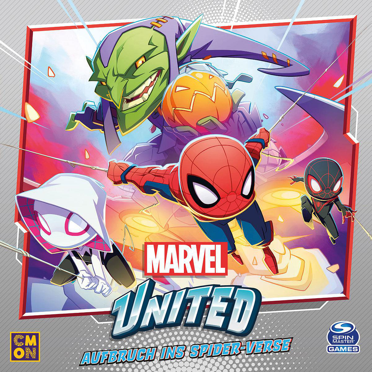 CMON Marvel United - Aufbruch ins Spider-Verse Brettspiel Mehrfarbig