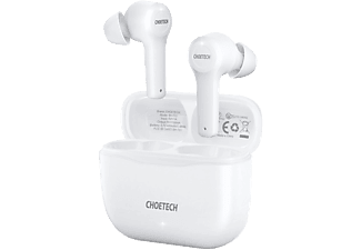 CHOETECH TWS vezeték nélküli fülhallgató mikrofonnal, fehér (BH-T01)