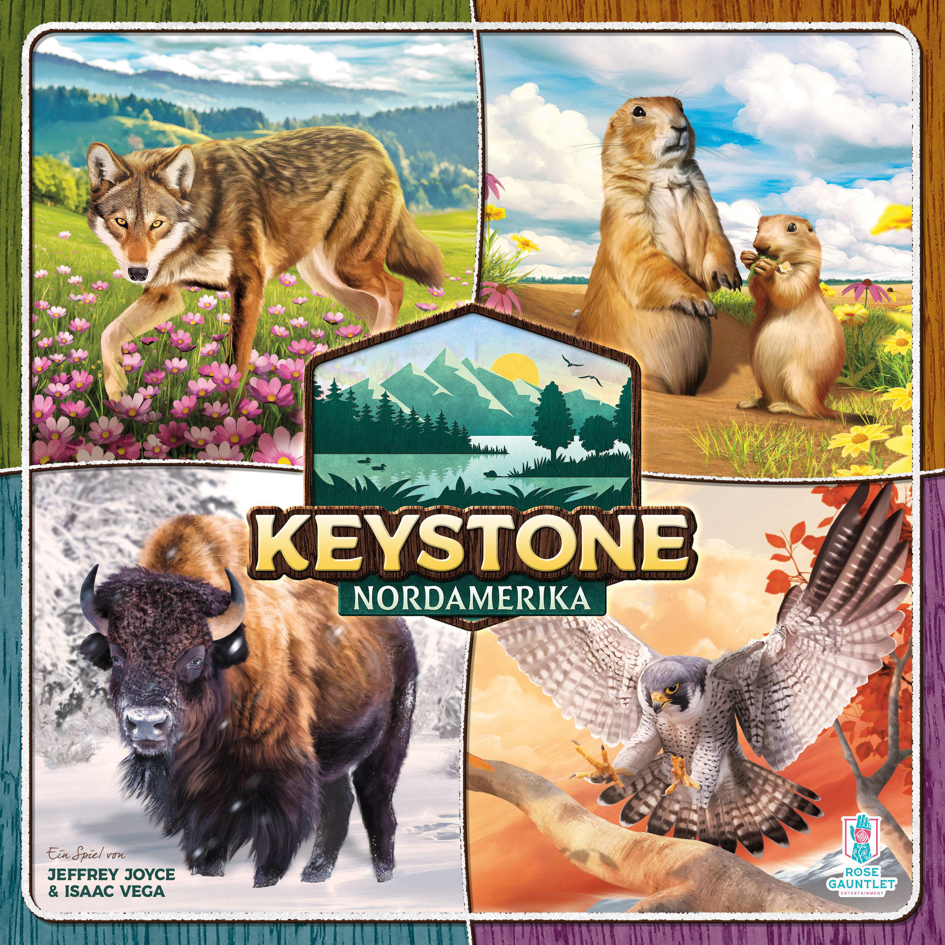 ROSE GAUNTLET Keystone Nordamerika Mehrfarbig Brettspiel