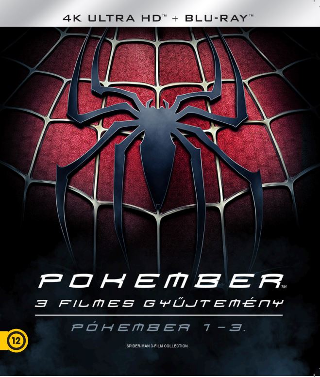 Pókember 1-3. gyűjtemény (4K Ultra HD Blu-ray + Blu-ray)