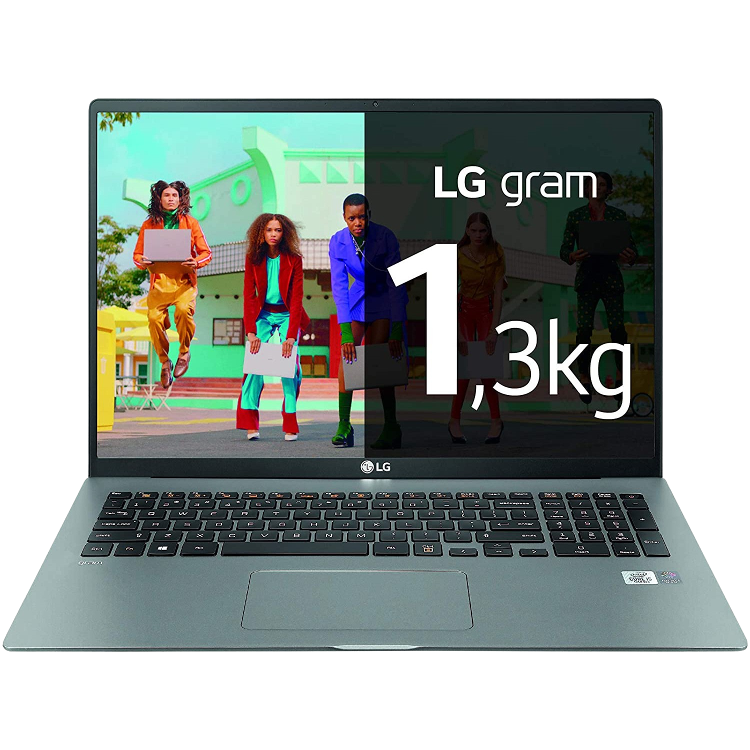 Portátil - LG Gram 17Z95N-G.AA78B, 17" WQXGA, Intel® Core™ i7-1165G7, 16 GB, 512 GB SSD, Iris® Plus, W10